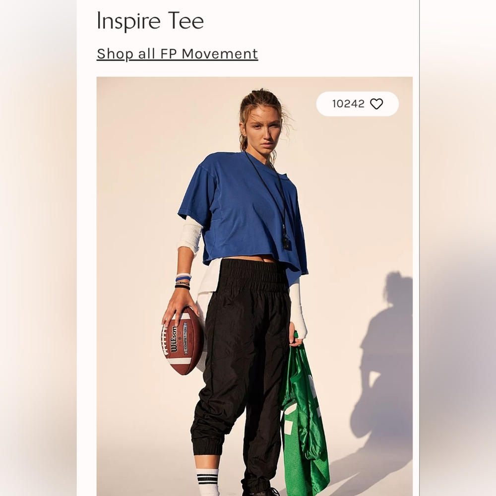 FP Movement inspire Tee Blue M